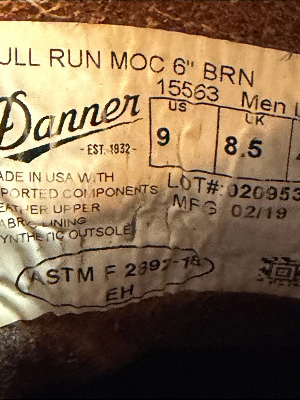 Danner Men's Bull Run 6
